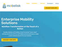 Tablet Screenshot of mobelisktech.com